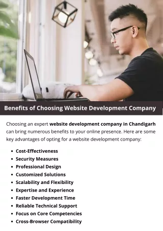 benefits of choosing website development company