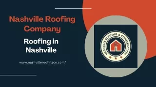 Roofing in Nashville