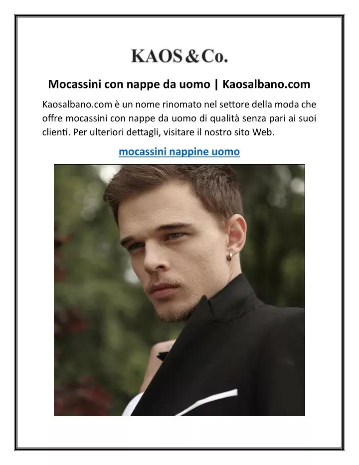 mocassini con nappe da uomo kaosalbano com