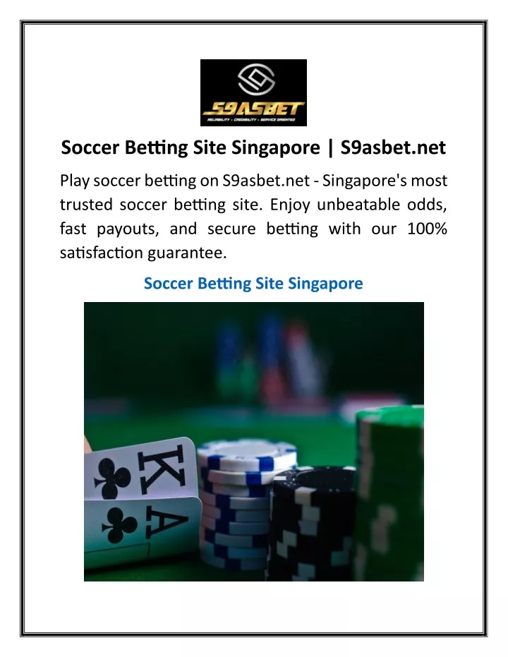 soccer betting site singapore s9asbet net