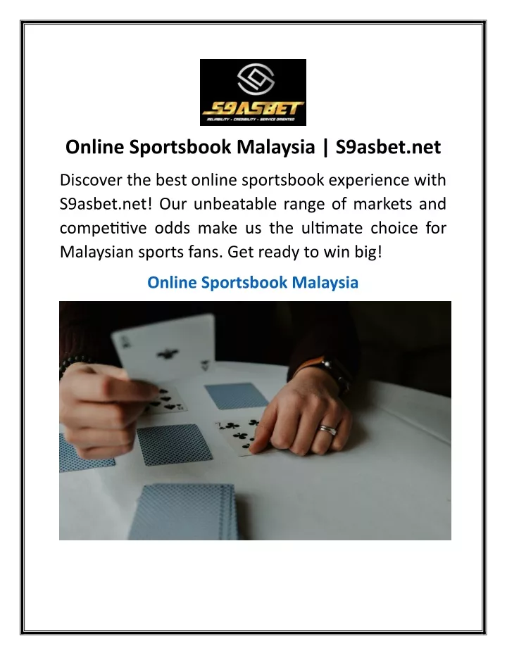 online sportsbook malaysia s9asbet net