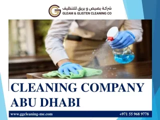 cleaning company abu dhabi