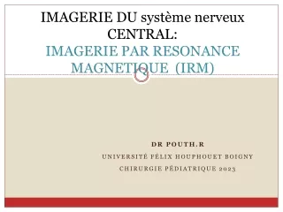 imagerie du syst me nerveux central imagerie par resonance magnetique irm