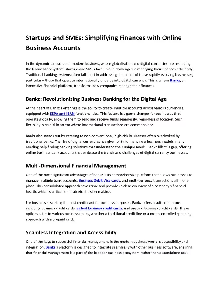startups and smes simplifying finances with