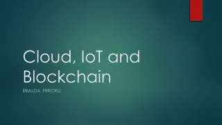 cloud iot and blockchain