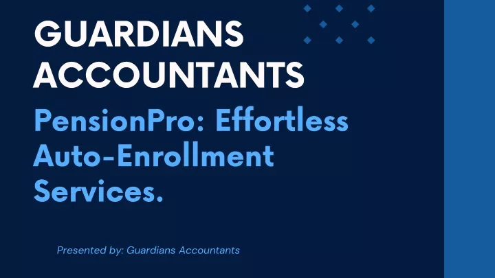 guardians accountants pensionpro effortless auto