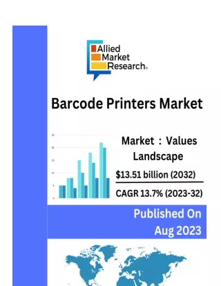 Barcode Printers Market Expected to Grow $13,510.6 Million By 2032