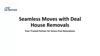 House Removal Deal
