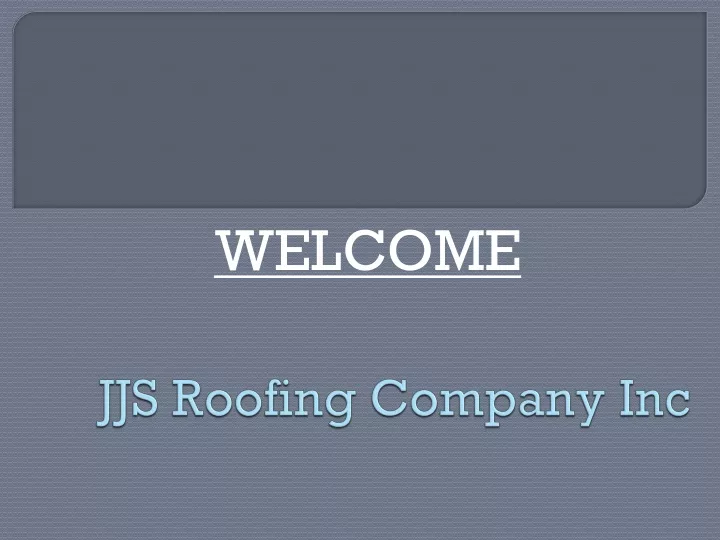 jjs roofing company inc