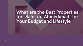 What are the Best Properties for Sale in Ahmedabad for Your Budget and Lifestyle