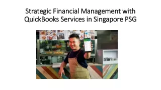 Strategic Financial Management with QuickBooks Services in Singapore PSG