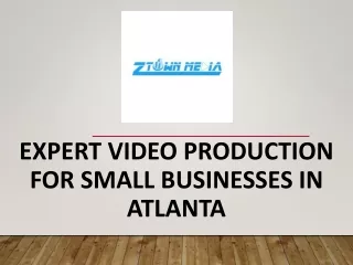 Leading Video Marketing Agency in Atlanta