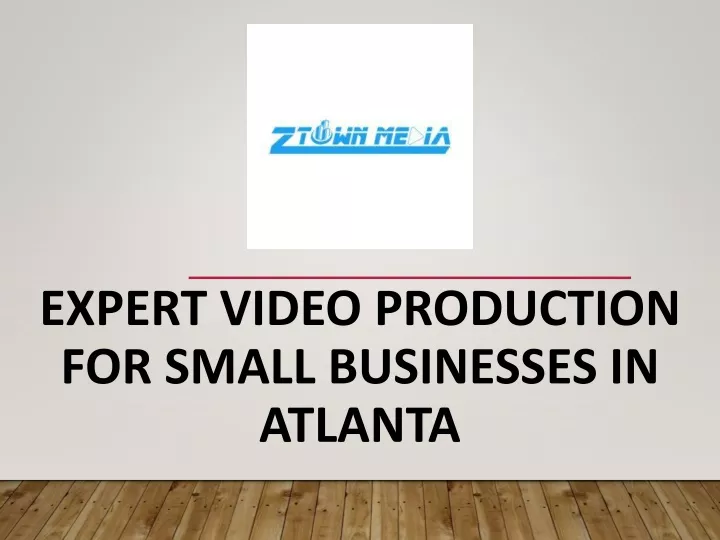 expert video production for small businesses in atlanta