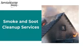 Smoke and Soot Cleanup Services in Chattanooga - Get Your Space Clean and Safe