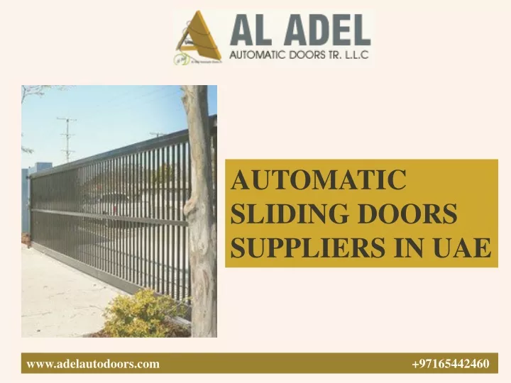 automatic sliding doors suppliers in uae
