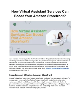 how virtual assistant services can boost your