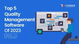 Top 5 Quality Management Software Of 2023