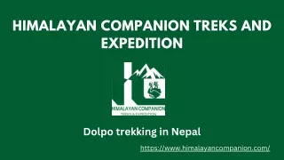 Dolpo trekking in Nepal - Himalayancompanion.com