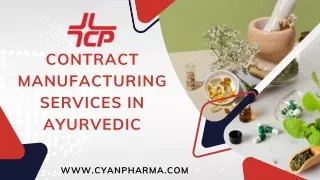 Best Contract Manufacturing Services in Ayurvedic
