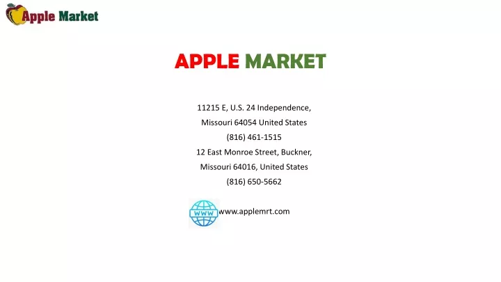 apple market