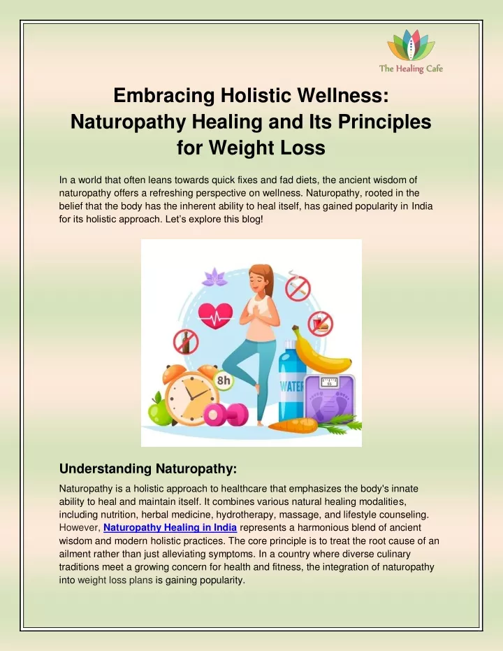 embracing holistic wellness naturopathy healing