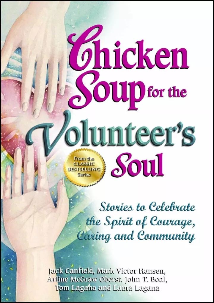 chicken soup for the volunteer s soul stories