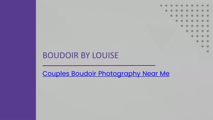 boudoir by louise