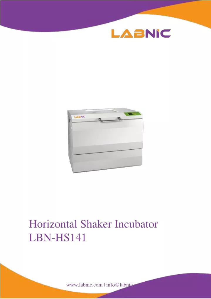horizontal shaker incubator lbn hs141