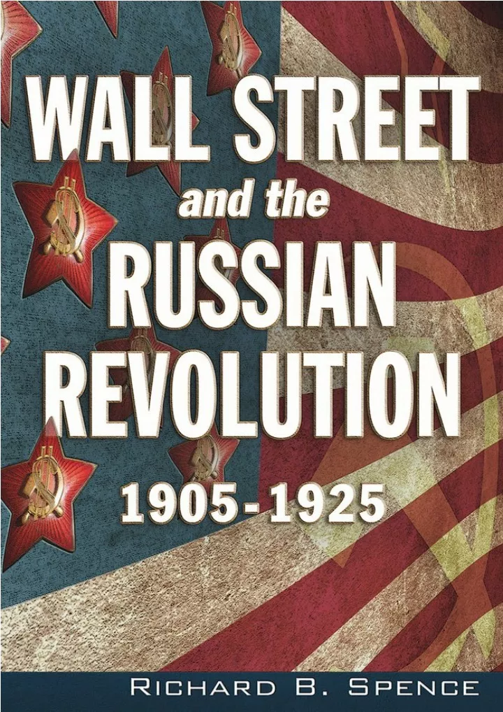 wall street and the russian revolution 1905 1925