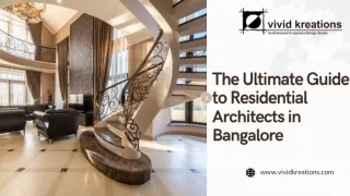 the ultimate guide to residential architects