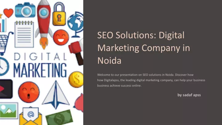 seo solutions digital marketing company in noida