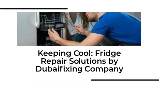 fridge repair service dubai