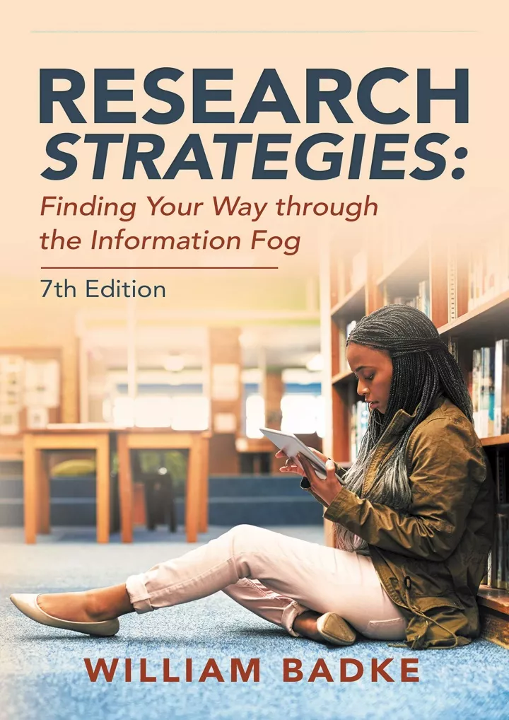 pdf download research strategies finding your