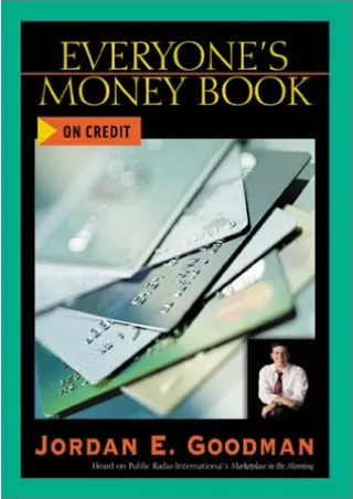 get [PDF] ⭐DOWNLOAD⭐ Everyone's Money Book on Credit (Everyone's Money Book Seri
