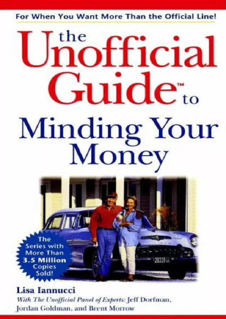pdf read the unofficial guide to minding your