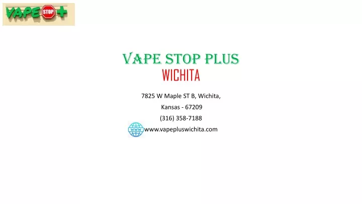 vape stop plus wichita