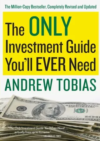 ✔Read❤ ebook [PDF]  The Only Investment Guide You'll Ever Need
