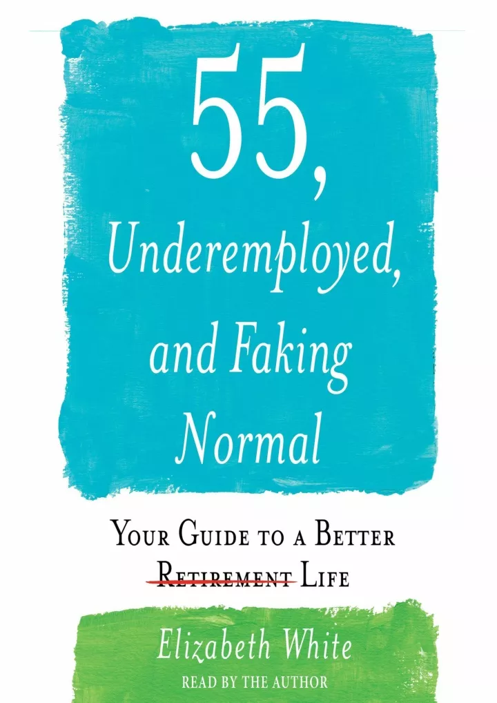 read download 55 underemployed and faking normal