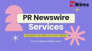 pr newswire