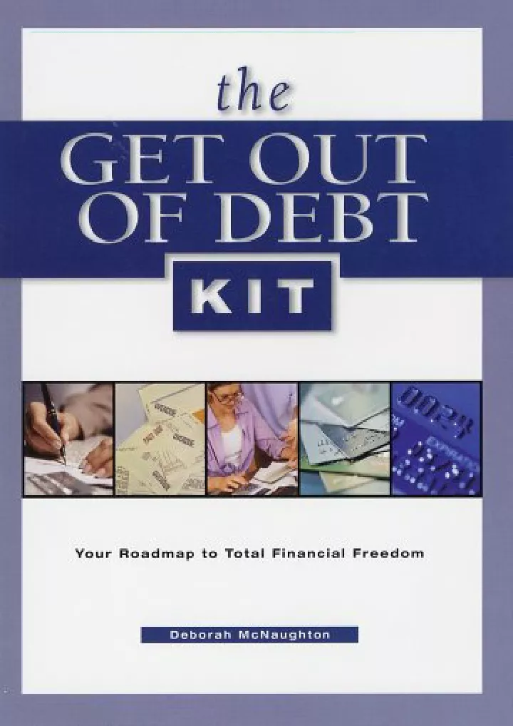 read ebook pdf the get out of debt kit your