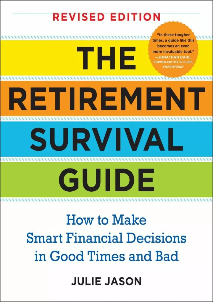pdf download the retirement survival guide