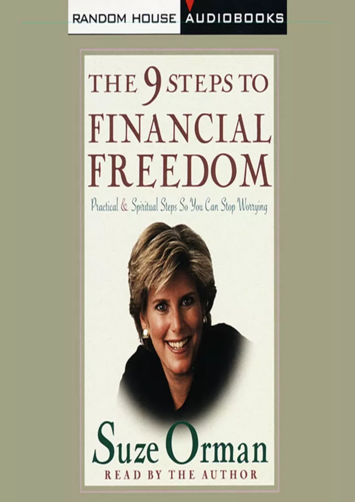 pdf read online the 9 steps to financial freedom