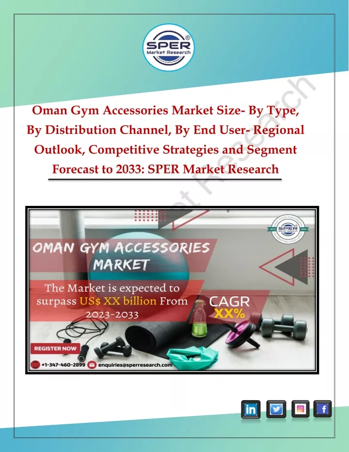 oman gym accessories market size by type