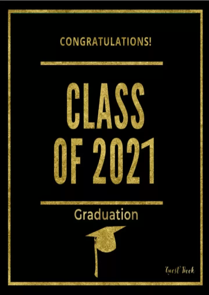 read download congratulations class of 2021