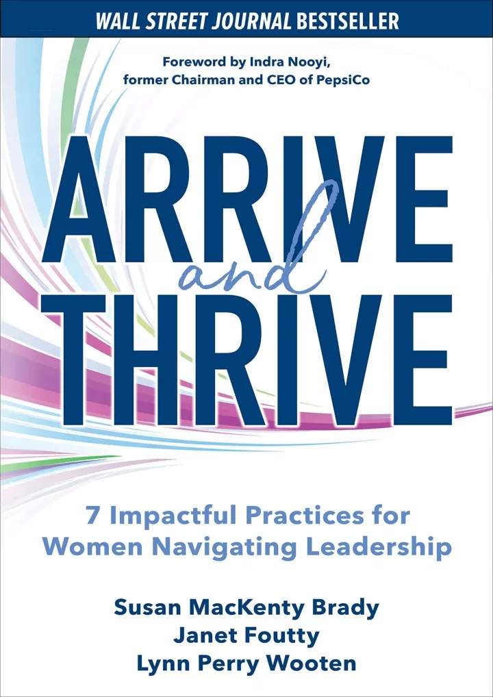 arrive and thrive 7 impactful practices for women