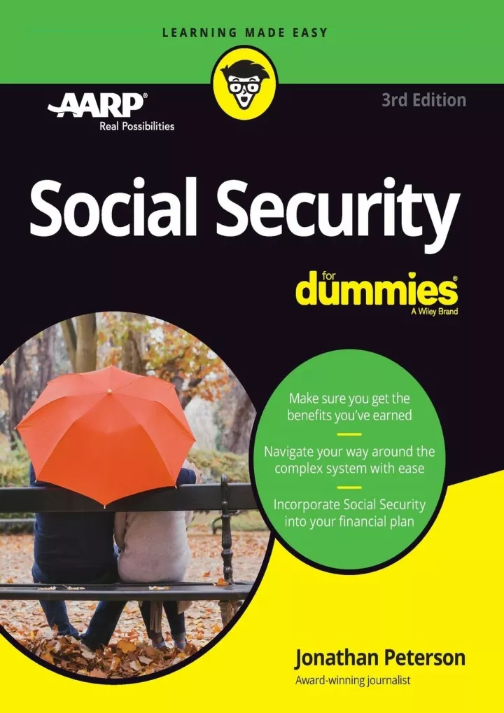 read pdf social security fd 3e for dummies