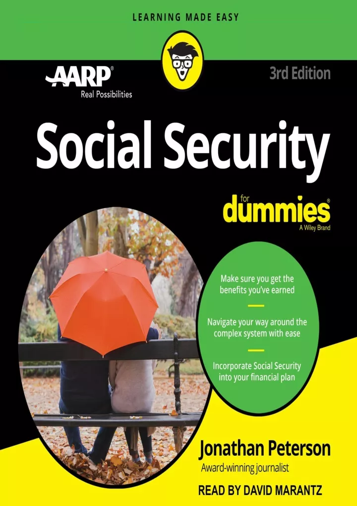 read ebook pdf social security for dummies