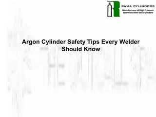 Argon Cylinder Safety Tips Every Welder Should Know