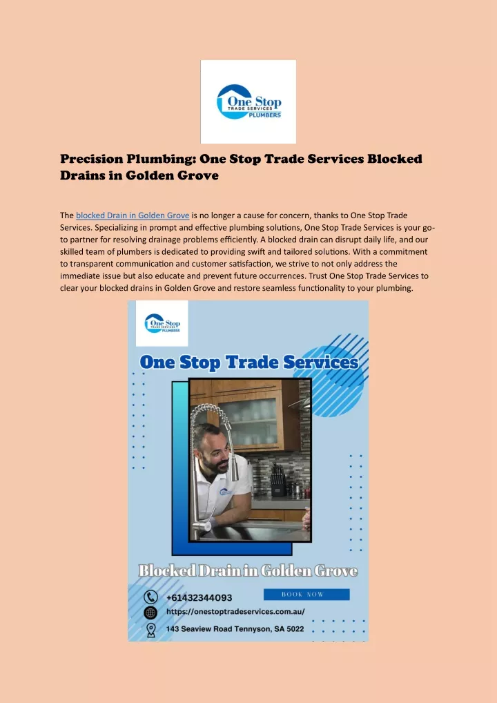 precision plumbing one stop trade services