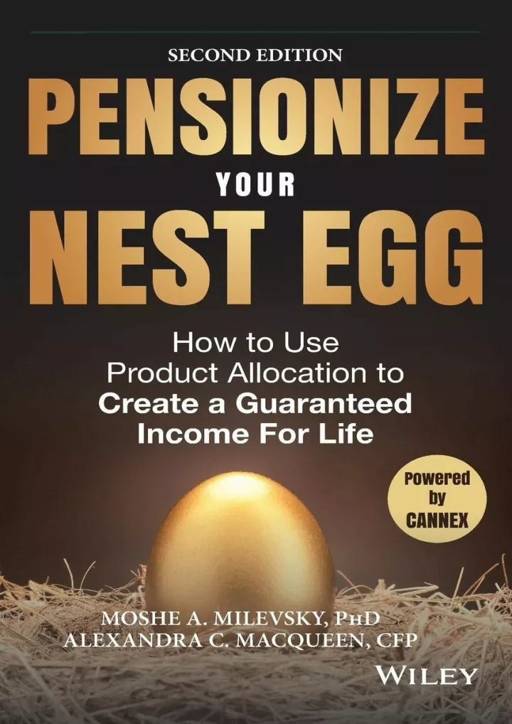 read pdf pensionize your nest